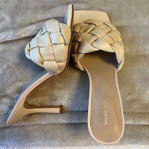 Marc fisher cream stilettos